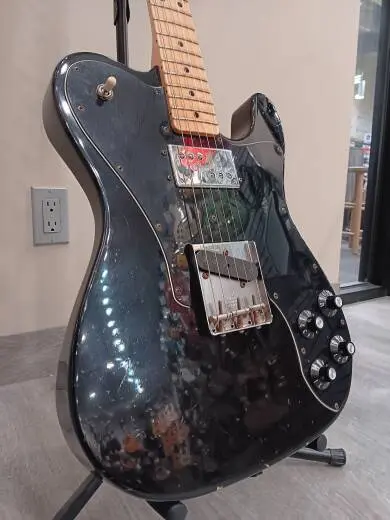Fender Custom Shop - Limited Edition 70s Telecaster Custom Relic, Maple Fingerboard - Aged Black 2