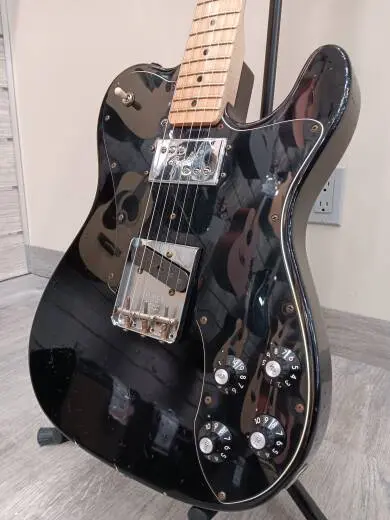 Fender Custom Shop - Limited Edition 70s Telecaster Custom Relic, Maple Fingerboard - Aged Black 2