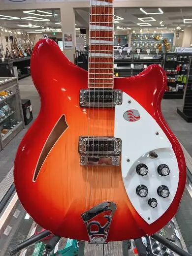 Rickenbacker - 360 Series Semi-Acoustic Guitar with Case - Fireglo 2