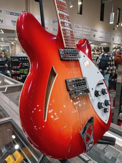 Rickenbacker - 360 Series Semi-Acoustic Guitar with Case - Fireglo 2