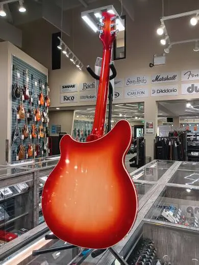 Rickenbacker - 360 Series Semi-Acoustic Guitar with Case - Fireglo 2