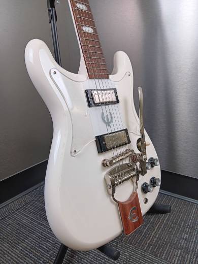 Store Special Product - Epiphone - Crestwood Custom with Tremotone Tailpiece - Polaris White