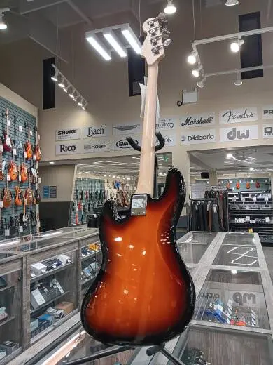 Squier - Affinity Jazz Bass - Brown Sunburst 2