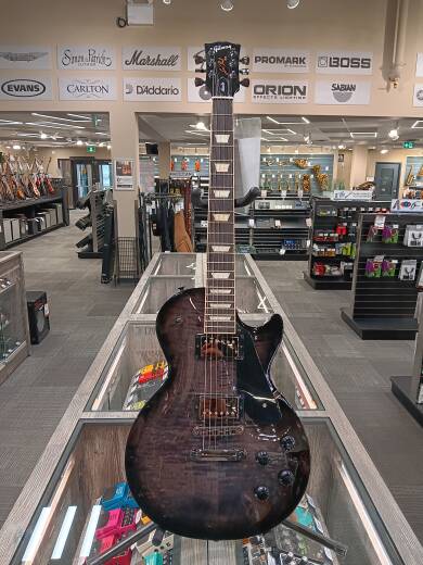 Store Special Product - Gibson - Les Paul Studio Session Electric Guitar with Softshell Case - Translucent Ebony Burst