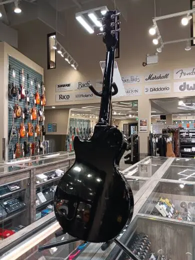 Gibson - Les Paul Studio Session Electric Guitar with Softshell Case - Translucent Ebony Burst 2