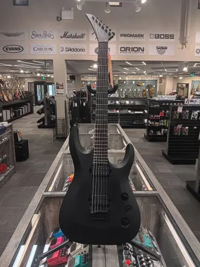 Jackson Guitars - Pro Plus XT Soloist SLAT HT6 Baritone, Ebony Fingerboard - Satin Black