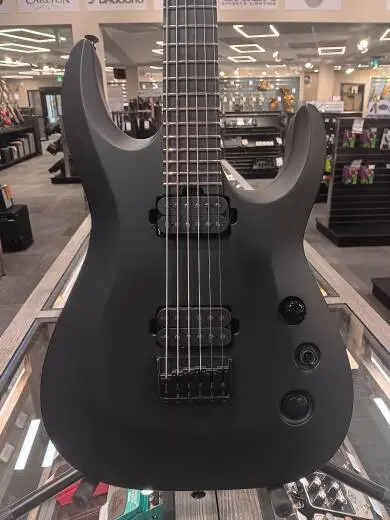 Jackson Guitars - Pro Plus XT Soloist SLAT HT6 Baritone, Ebony Fingerboard - Satin Black 2