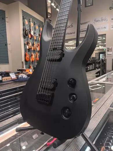 Jackson Guitars - Pro Plus XT Soloist SLAT HT6 Baritone, Ebony Fingerboard - Satin Black 2