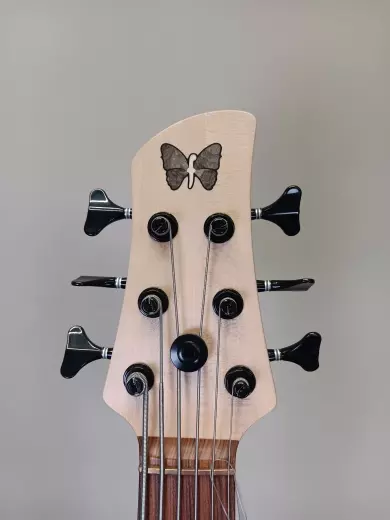 Fodera - Emperor 6 String Bass - Figured Walnut 2