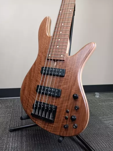 Fodera - Emperor 6 String Bass - Figured Walnut 2