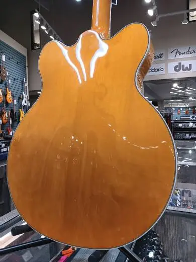 Gretsch Guitars - G5476G-12 Electromatic Classic Hollow Body Double-Cut 12-String with Gold Hardware FSR, Laurel Fingerboard - Amber Stain 2