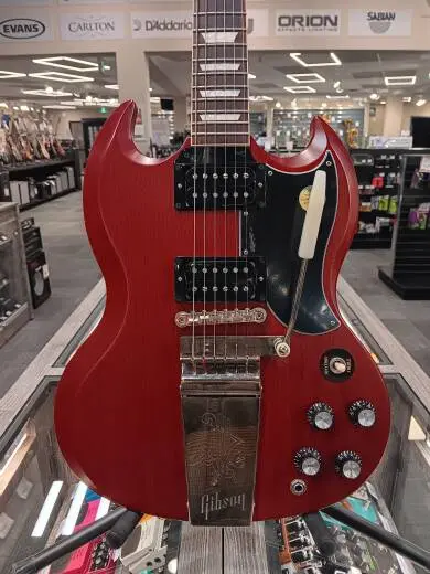 Gibson - SG Standard Faded '61 w/Maestro - Vintage Cherry 2