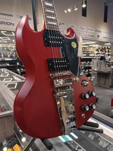 Gibson - SG Standard Faded '61 w/Maestro - Vintage Cherry 2