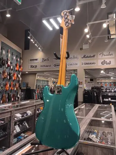 Fender - American Professional Classic Precision Bass, Rosewood Fingerboard - Faded Sherwood Green Metallic 2