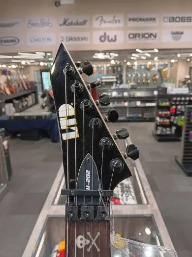 ESP Guitars - LTD KH-202 Kirk Hammett Signature Series Guitar - Black 2