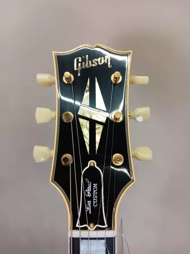 Gibson Custom Shop - 1957 Les Paul Custom Reissue 3-Pickup VOS w/Stopbar 2