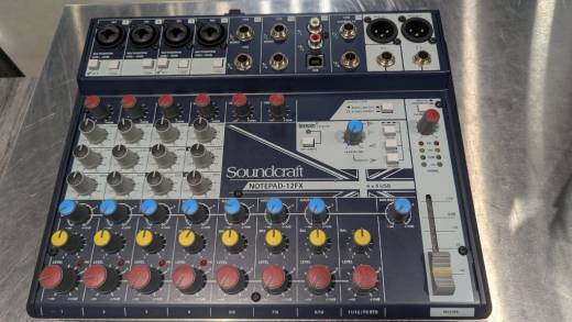Soundcraft notepad 12fx ジャンク Amazon.com: Soundcraft Notepad-12FX 12-Channel Mixer w/USB I/O+