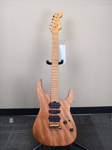 Charvel Guitars - Pro-Mod DK24 HSH 2PT CM Mahogany, Caramelized Maple Fingerboard - Natural