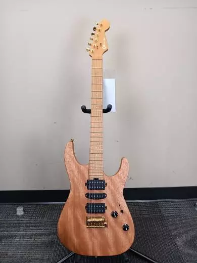 Charvel Guitars - Pro-Mod DK24 HSH 2PT CM Mahogany, Caramelized Maple Fingerboard - Natural
