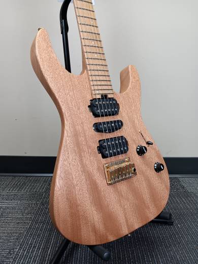 Charvel Guitars - Pro-Mod DK24 HSH 2PT CM Mahogany, Caramelized Maple Fingerboard - Natural 2