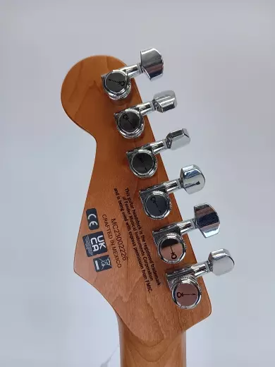 Charvel Guitars - Pro-Mod DK24 HH 2PT CM, Caramelized Maple Fingerboard - Chlorine Burst 8