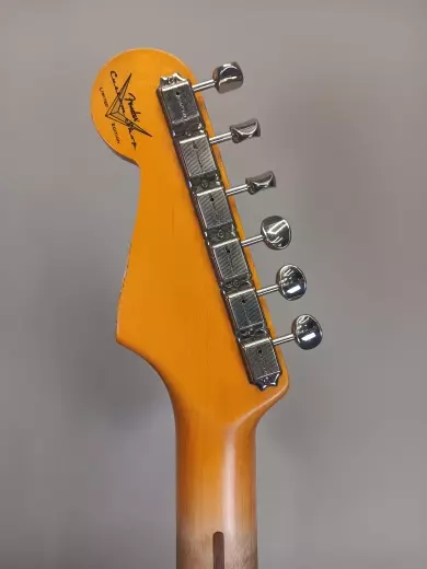 Fender Custom Shop - Limited Edition Fat 1954 Stratocaster Relic - Aged White Blonde 2