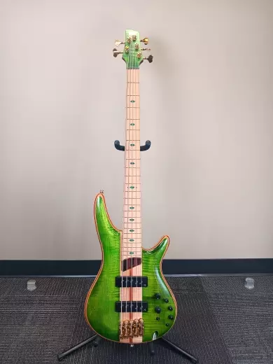 Ibanez - SR Premium 5-String Electric Bass - Emerald Green Low Gloss