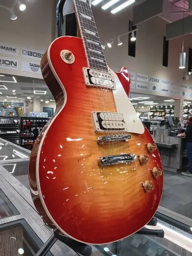 Gibson - Les Paul Standard 50s Double Trouble Electric Guitar with Hardshell Case - Vintage Cherry Sunburst 2