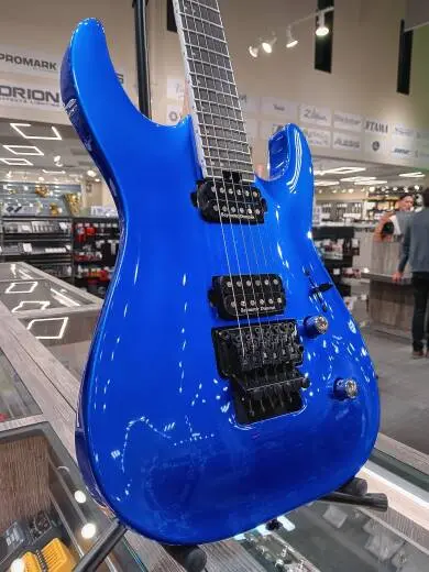 Jackson Guitars - Pro Plus Series DKA, Ebony Fingerboard - Indigo Blue 2