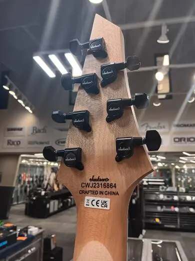 Jackson Guitars - JS Series Dinky Arch Top JS22Q-7 DKA HT, Amaranth Fingerboard - Transparent Black Burst 2