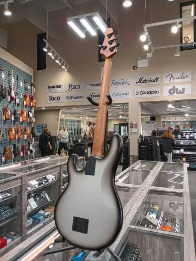 Ernie Ball Music Man - StingRay4 Special 4 H Electric Bass with Case - Black Rock 2