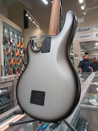 Ernie Ball Music Man - StingRay4 Special 4 H Electric Bass with Case - Black Rock 2