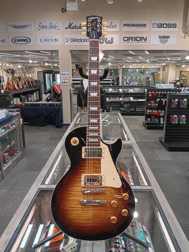 Store Special Product - Gibson - Les Paul Standard 50s Electric Guitar with Hardshell Case - Tobacco Burst