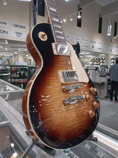 Gibson - Les Paul Standard 50s Electric Guitar with Hardshell Case - Tobacco Burst 2