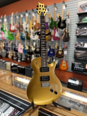 PRS Guitars - SE Santana Single Cut, Egyptian Gold - 103801:EC