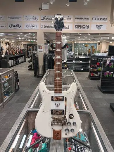 Store Special Product - Epiphone - Crestwood Custom with Tremotone Tailpiece - Polaris White