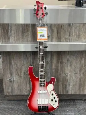 Schecter - Diamond Stargazer 5 Bass - Crimson Ghost