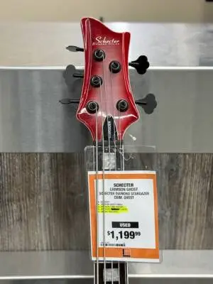 Schecter - Diamond Stargazer 5 Bass - Crimson Ghost 2