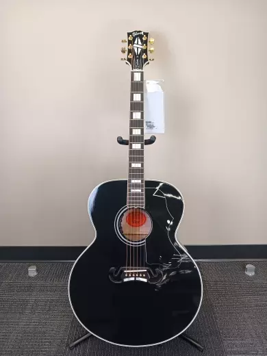 Gibson Custom Shop - SJ-200 Custom Acoustic/Electric Guitar - Ebony