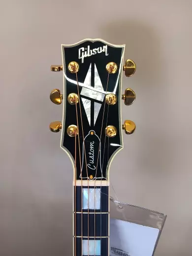 Gibson Custom Shop - SJ-200 Custom Acoustic/Electric Guitar - Ebony 2