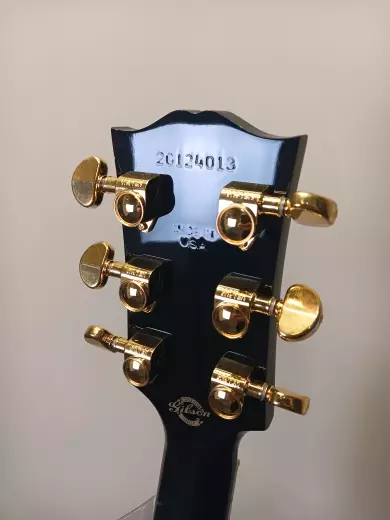 Gibson Custom Shop - SJ-200 Custom Acoustic/Electric Guitar - Ebony 2