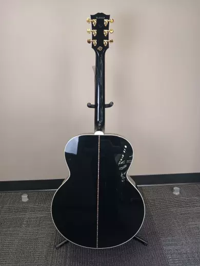 Gibson Custom Shop - SJ-200 Custom Acoustic/Electric Guitar - Ebony 2