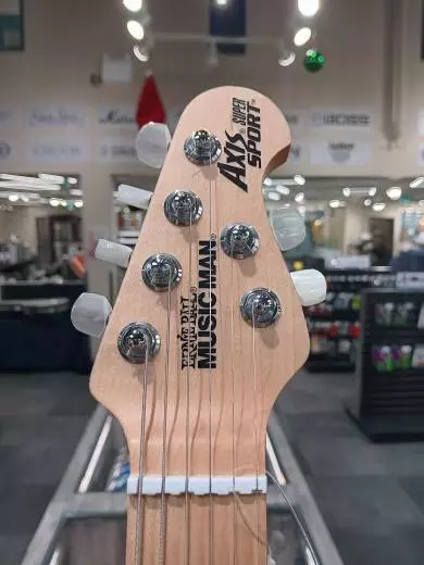 Ernie Ball Music Man - Axis Super Sport HH Trem w/Rosewood Fingerboard - Balboa Blue Burst 2