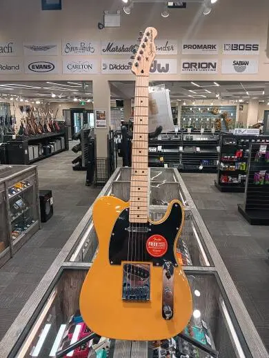 Squier - Affinity Series Telecaster, Maple Fingerboard - Butterscotch Blonde