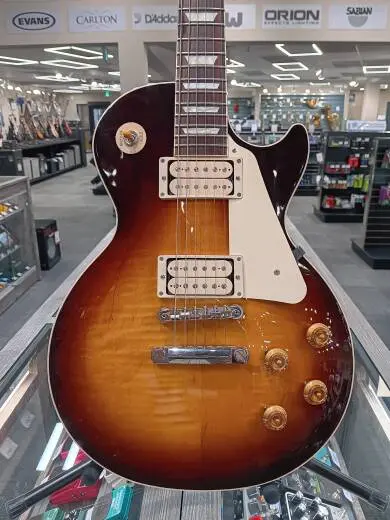 Gibson - Les Paul Standard 50s Double Trouble Electric Guitar with Hardshell Case - Vintage Tobacco Burst 2