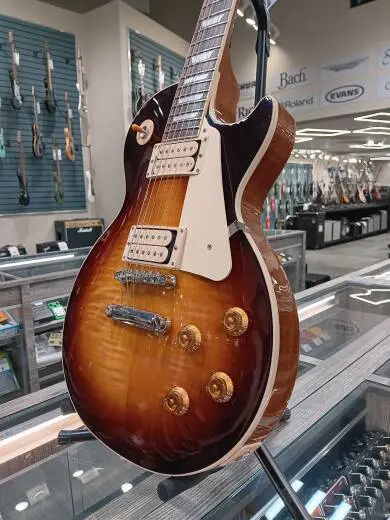 Gibson - Les Paul Standard 50s Double Trouble Electric Guitar with Hardshell Case - Vintage Tobacco Burst 2