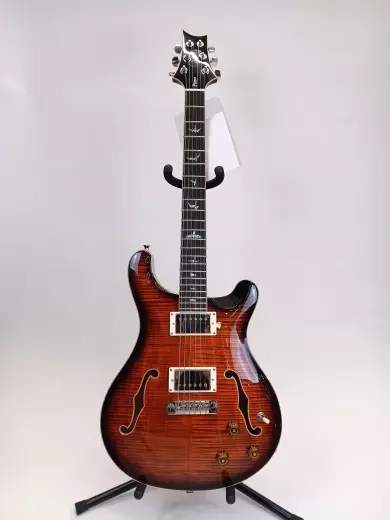 PRS Guitars - SE Hollowbody II Piezo with Case - Orange Tiger Smokeburst