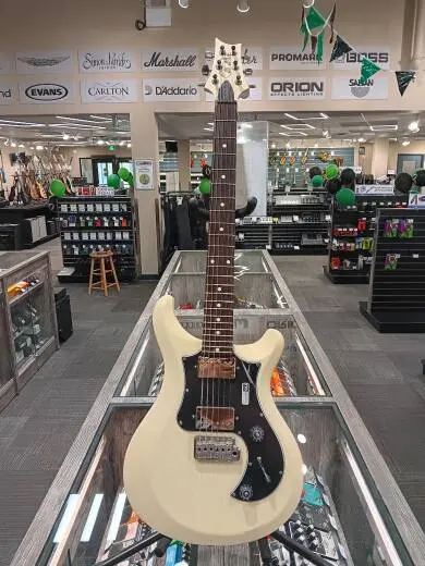 PRS Guitars - S2 Standard 24 Satin Electric Guitar with Gigbag - Antique White