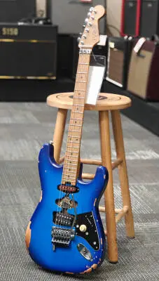 EVH Limited Edition Frankenstein Relic Series, Maple Fingerboard - Blueburst