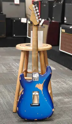 EVH Limited Edition Frankenstein Relic Series, Maple Fingerboard - Blueburst 2